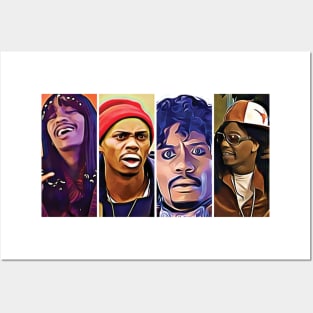 Many Faces of Dave Chappelle Posters and Art